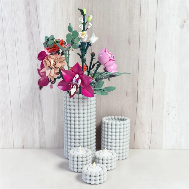 Zestaw świeczników 3szt tealight – zdjęcie 11