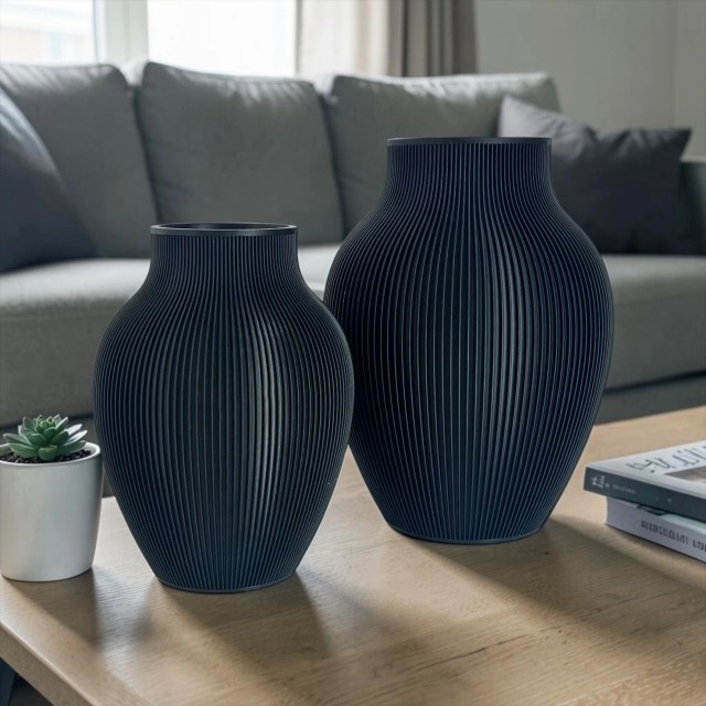 Wazon nietłukący ryflowany 17,5 cm – zdjęcie 5